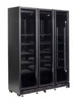 Réfrigérateur professionnel noir 3 portes vitrées chauffantes positif 1600 mm - 7455.1925 - Combisteel - Combisteel - 7455.1925 Réfrigérateur professionnel noir 3 portes vitrées chauffantes positif 1600 mm - 7455.1925 - Combisteel - Combisteel - 7455.1925