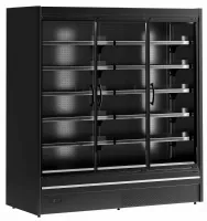 Vitrine réfrigérée professionnelle noire 3 portes vitrées positive - MDCA1875HB-2 - Tefcold - Tefcold - MDCA1875HB-2 Vitrine réfrigérée professionnelle noire 3 portes vitrées positive - MDCA1875HB-2 - Tefcold - Tefcold - MDCA1875HB-2